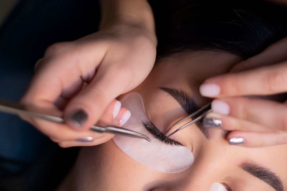 Koreansk lash lift